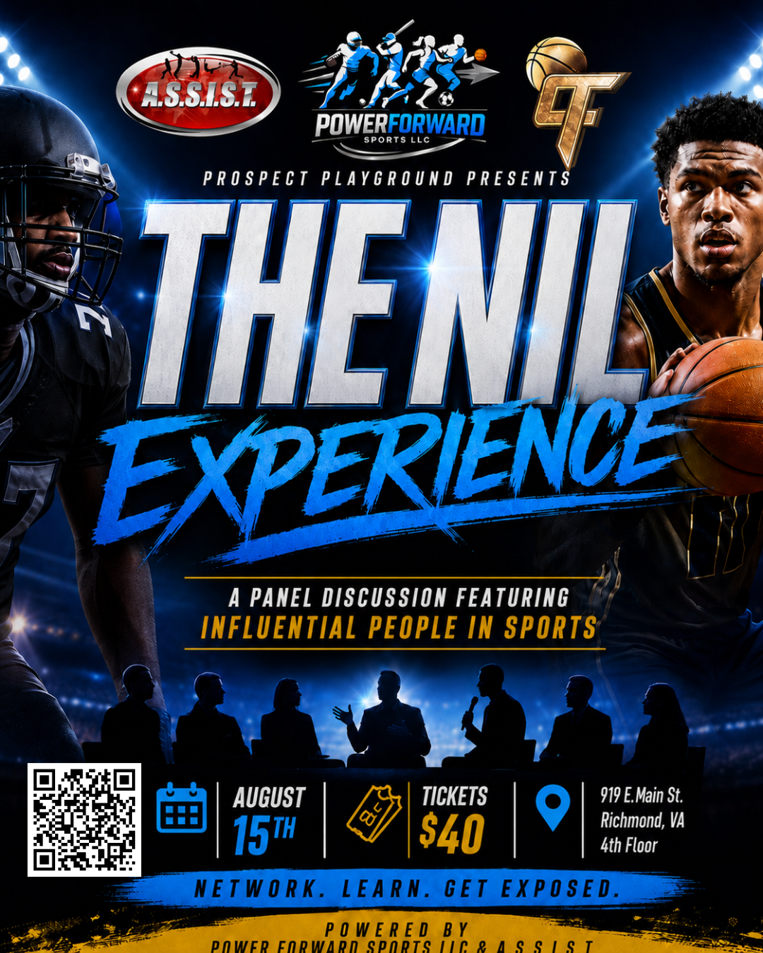 The NIL Experience flyer